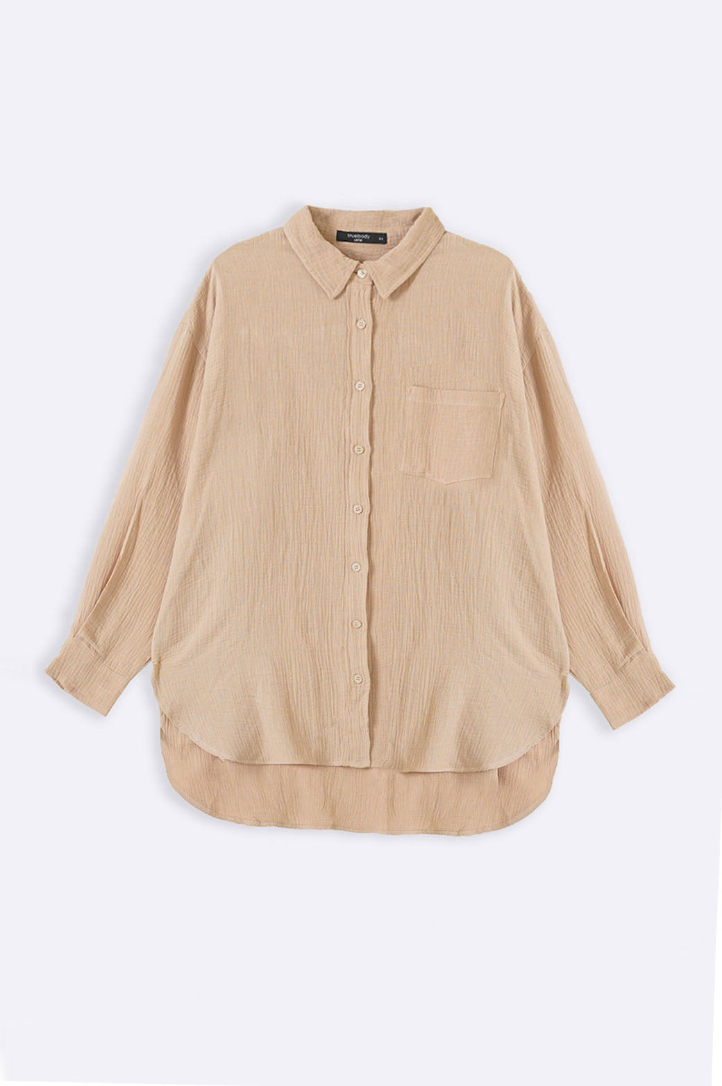 CURVE MUSLIN SHIRT