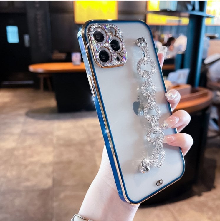 Diamond bracelet phone case