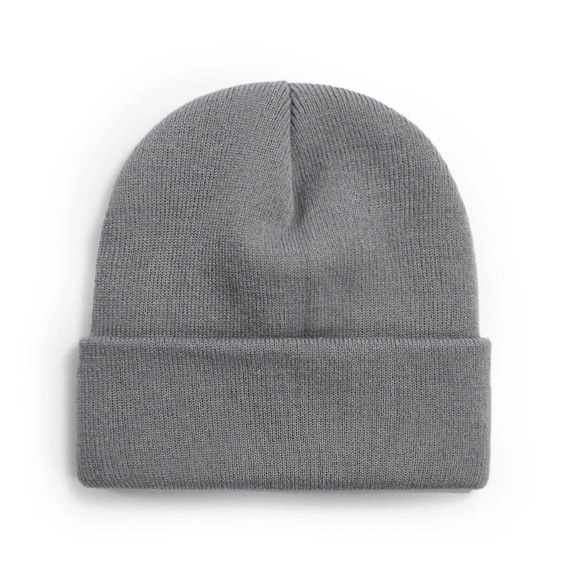Unisex Minimalist Solid Color Eaveless Wool Cap