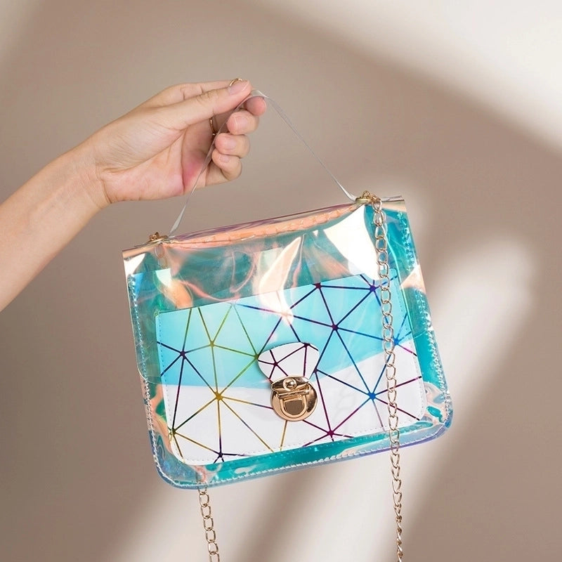 Women's Small Pvc Fashion Handbag