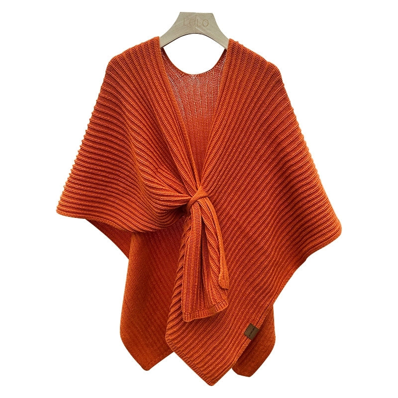 Women's Minimalist Solid Color Imitation Cashmere Solid Color Shawl