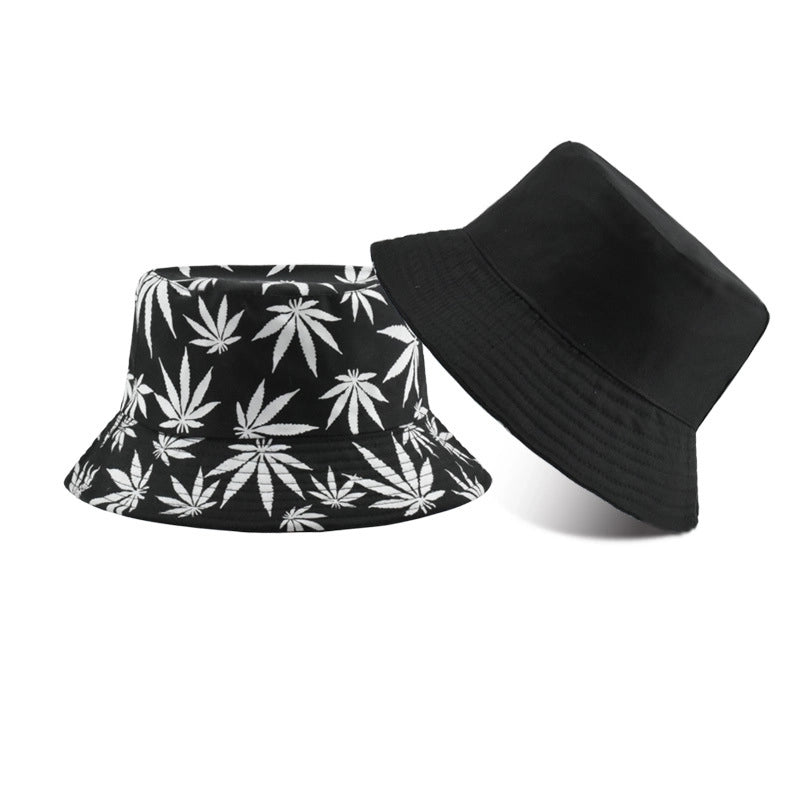 Women's Minimalist Solid Color Flat Eaves Bucket Hat