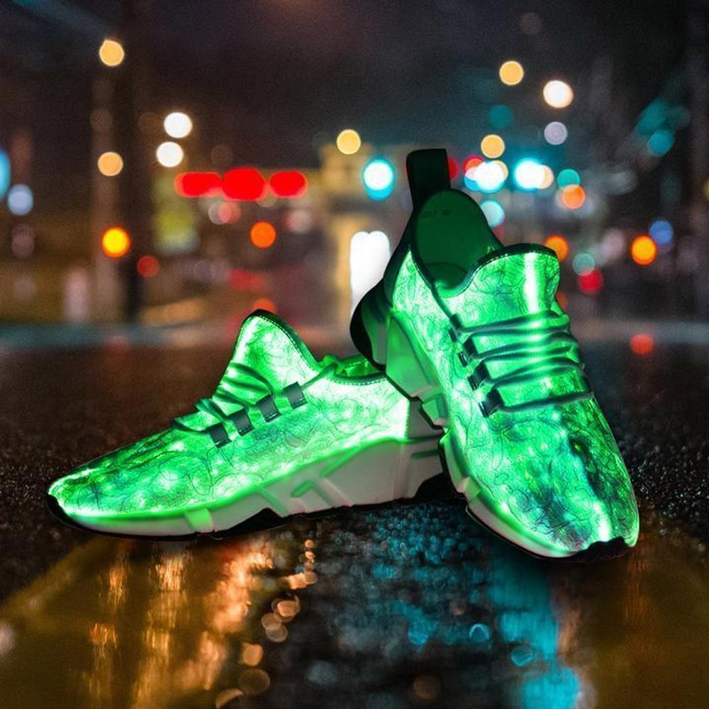 LED Shining Shoes Cool Sneakers with USB charging