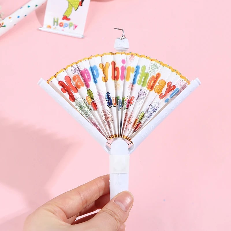 🎂🎂 Reusable Novelty Fan Birthday Candle🎁BEST GIFT FOR FAMILY🎂🎁