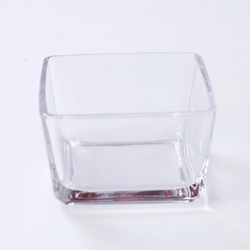 Casual Preppy Style Solid Color Glass Fruit Plate 1 Piece 1 Set