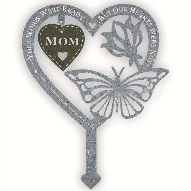 🔥Last Day   49% OFF🔥 - Memorial Gift Butterfly Ornament Garden Plaque