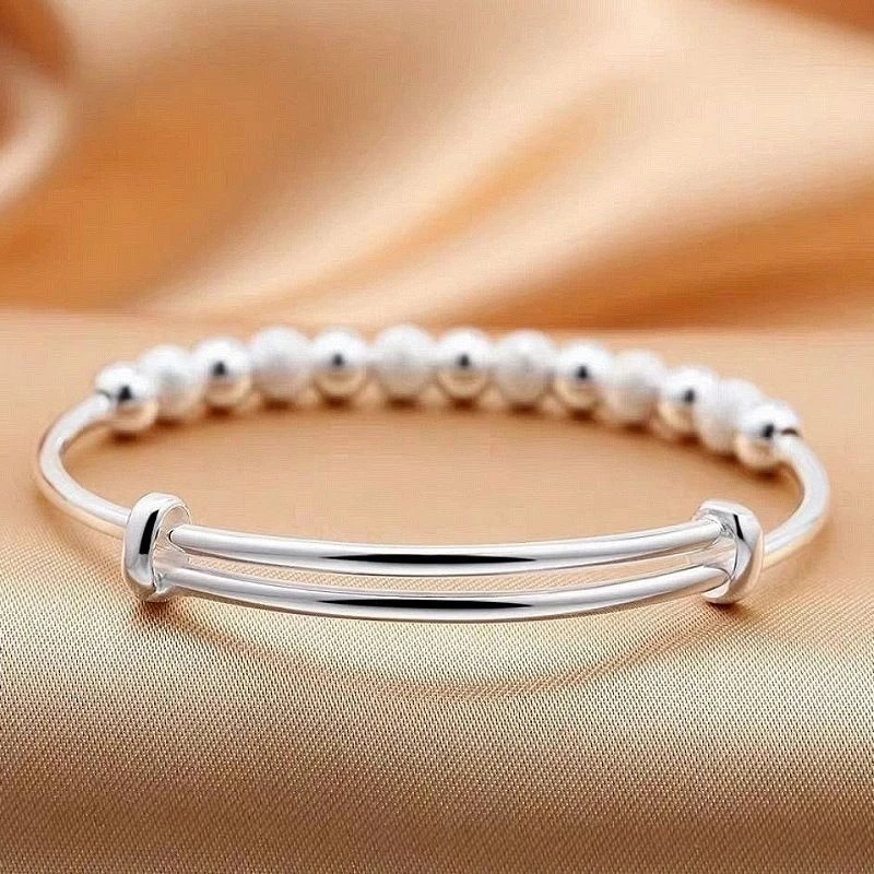 Jewelry charms 925 sterling silver Luxury Beads bracelets Bangles cute for women fashion party wedding jewelry Adjustable