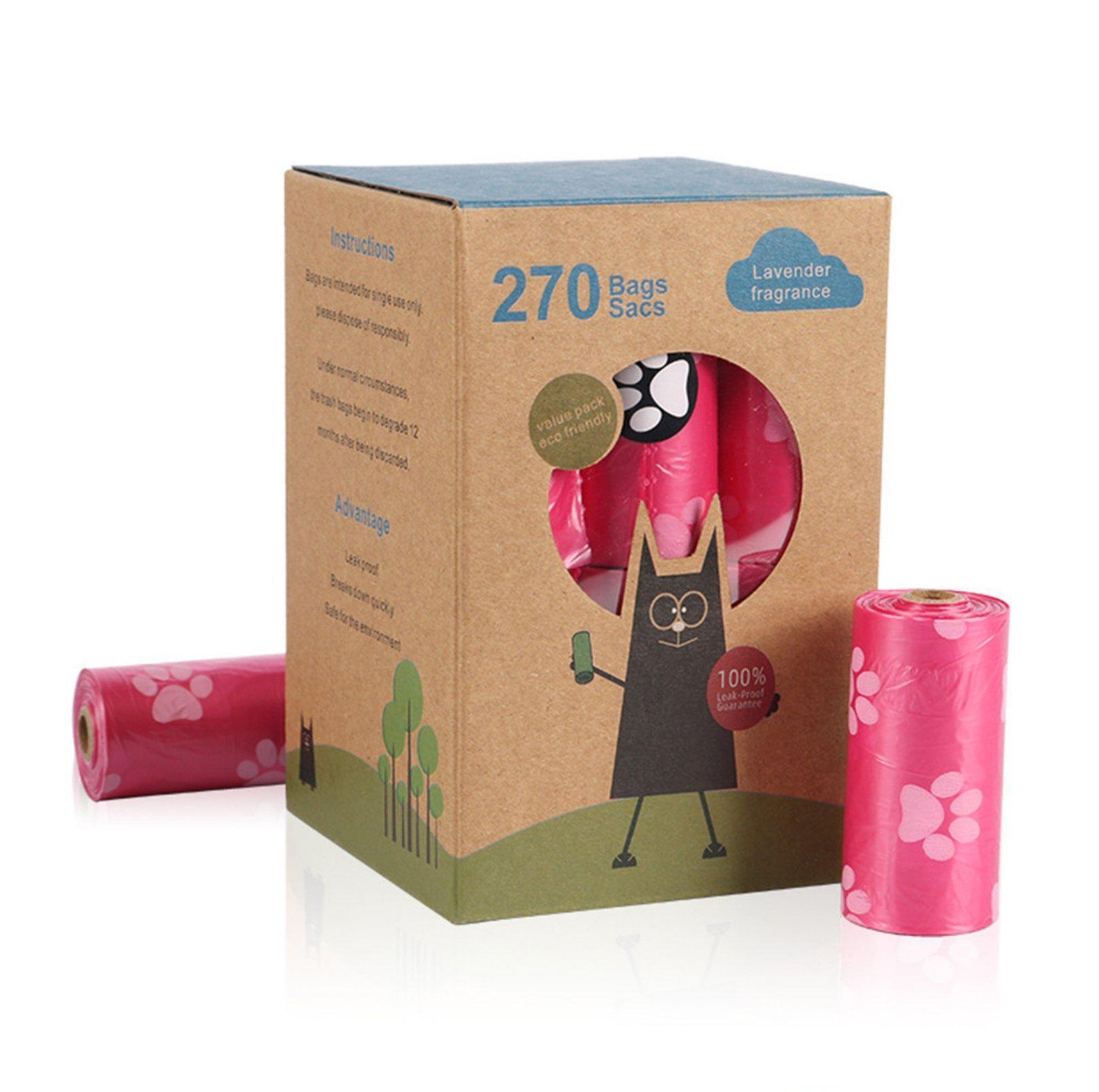 Pet Waste Bag (poop bag) 18 Rolls EPI Biodegradable