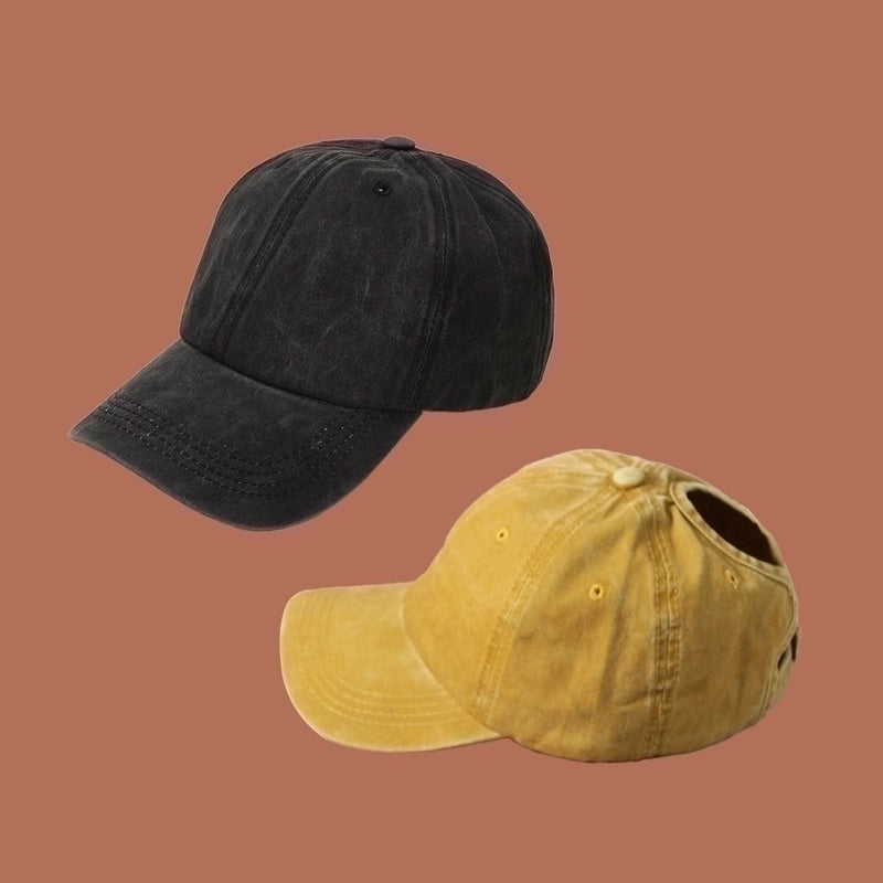Korean Solid Color Baseball Cap