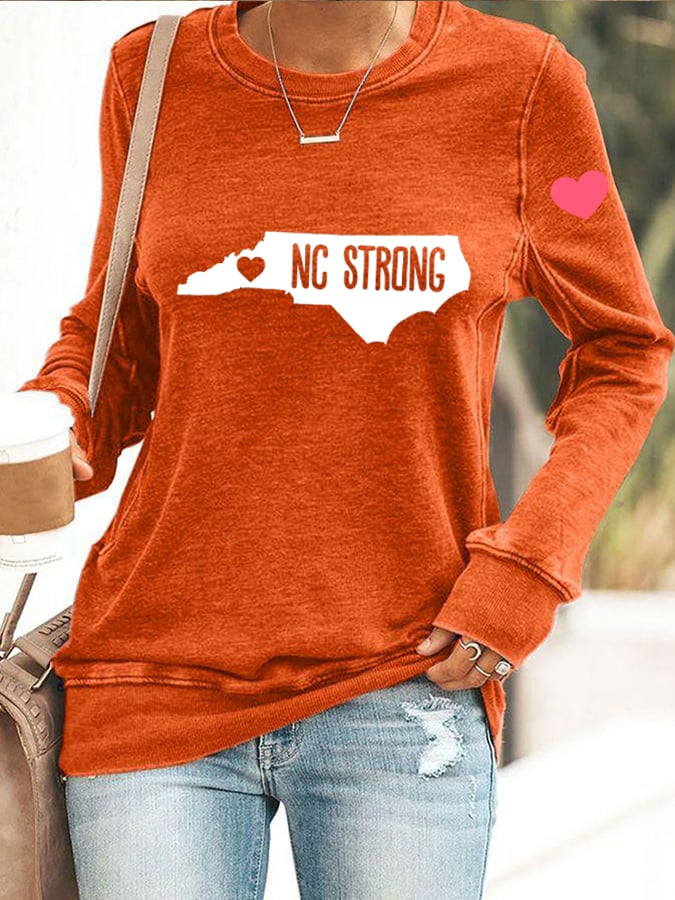 Women's Florida Strong Print Sweatshirt