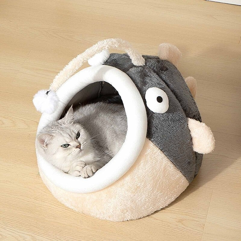 Warm Cave Cat Bed