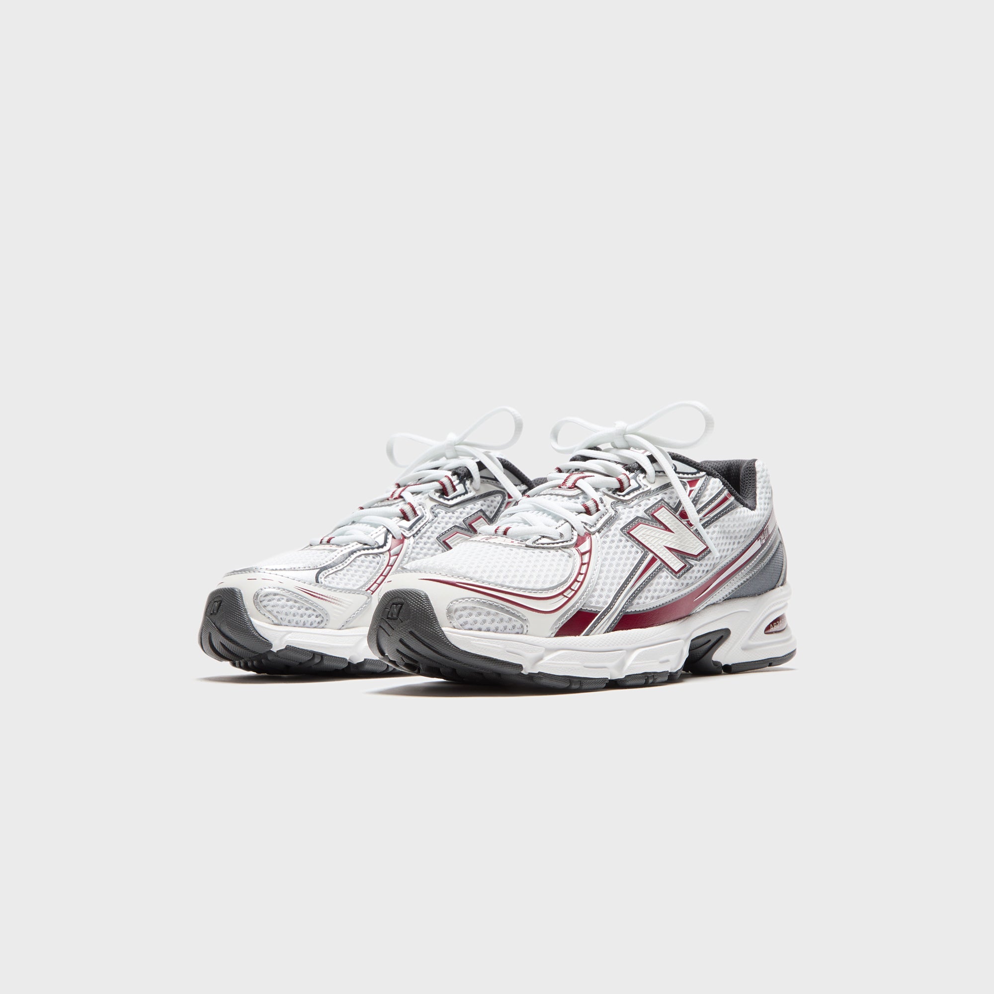 New Balance 740 - White / Mercury Red