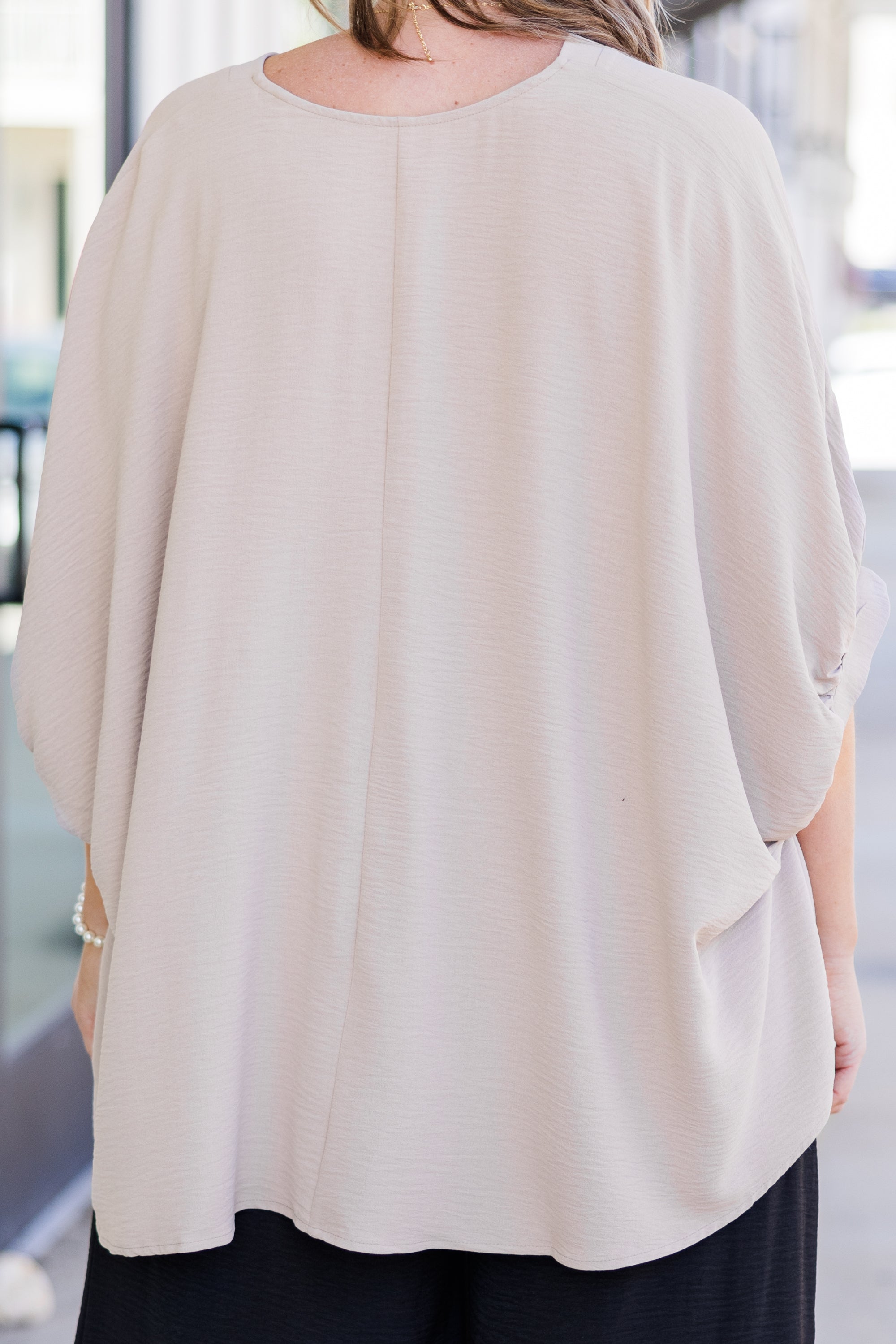 Meet Me After Midnight Top. Ash Mocha
