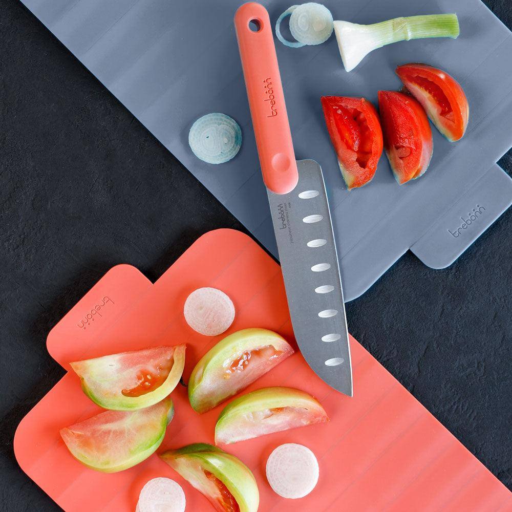 Roll and Expand Cutting Board - Blue Grey