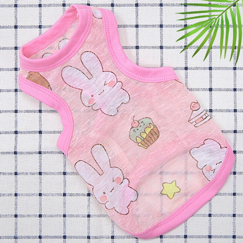 Cute Cactus Rabbit Poached Egg Pet Clothing