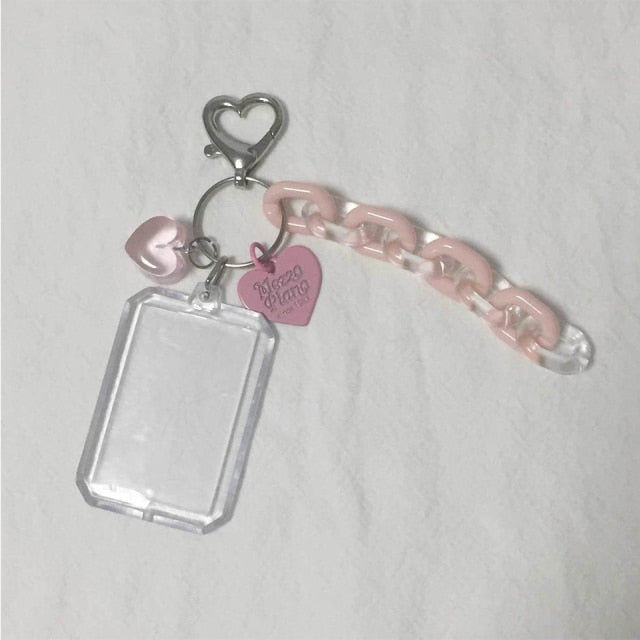 Heart Photo Keychain