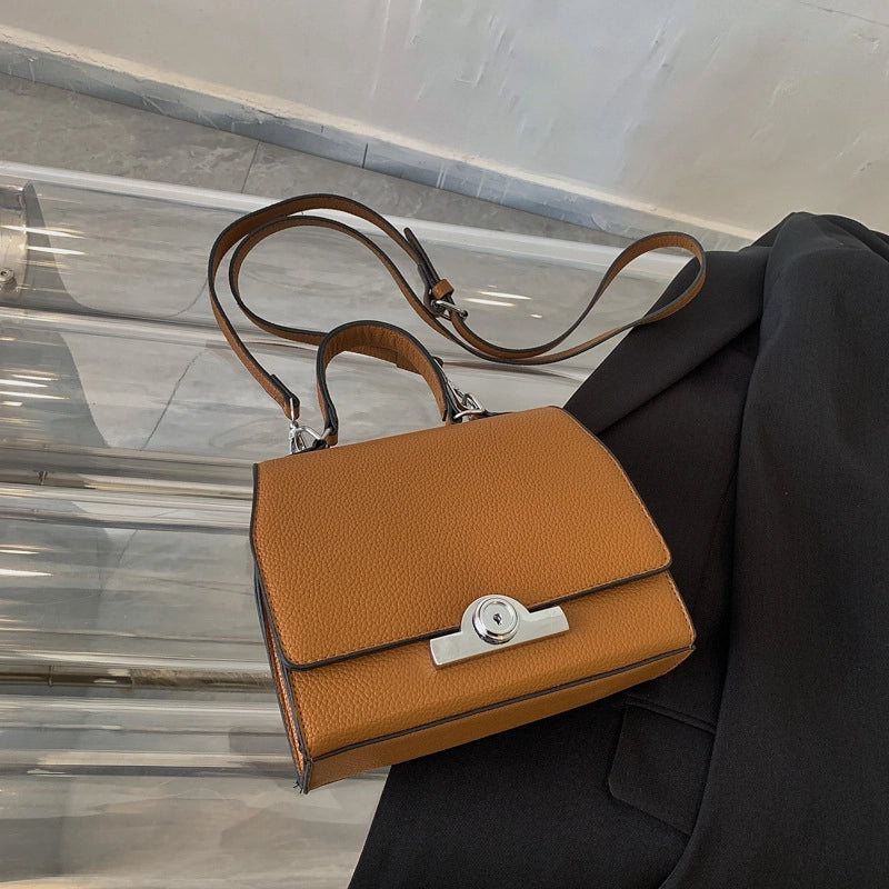 Women's Small All Seasons Pu Leather Classic Style Handbag