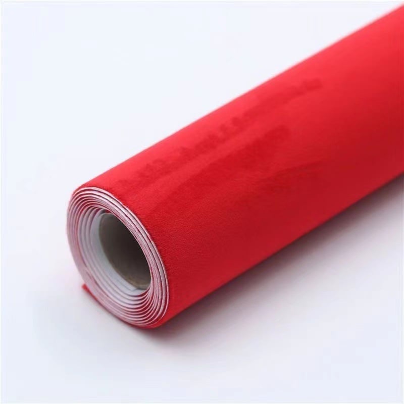 Self-Adhesive Faux Suede Fabric for Automotive/ Home Repair/ DIY