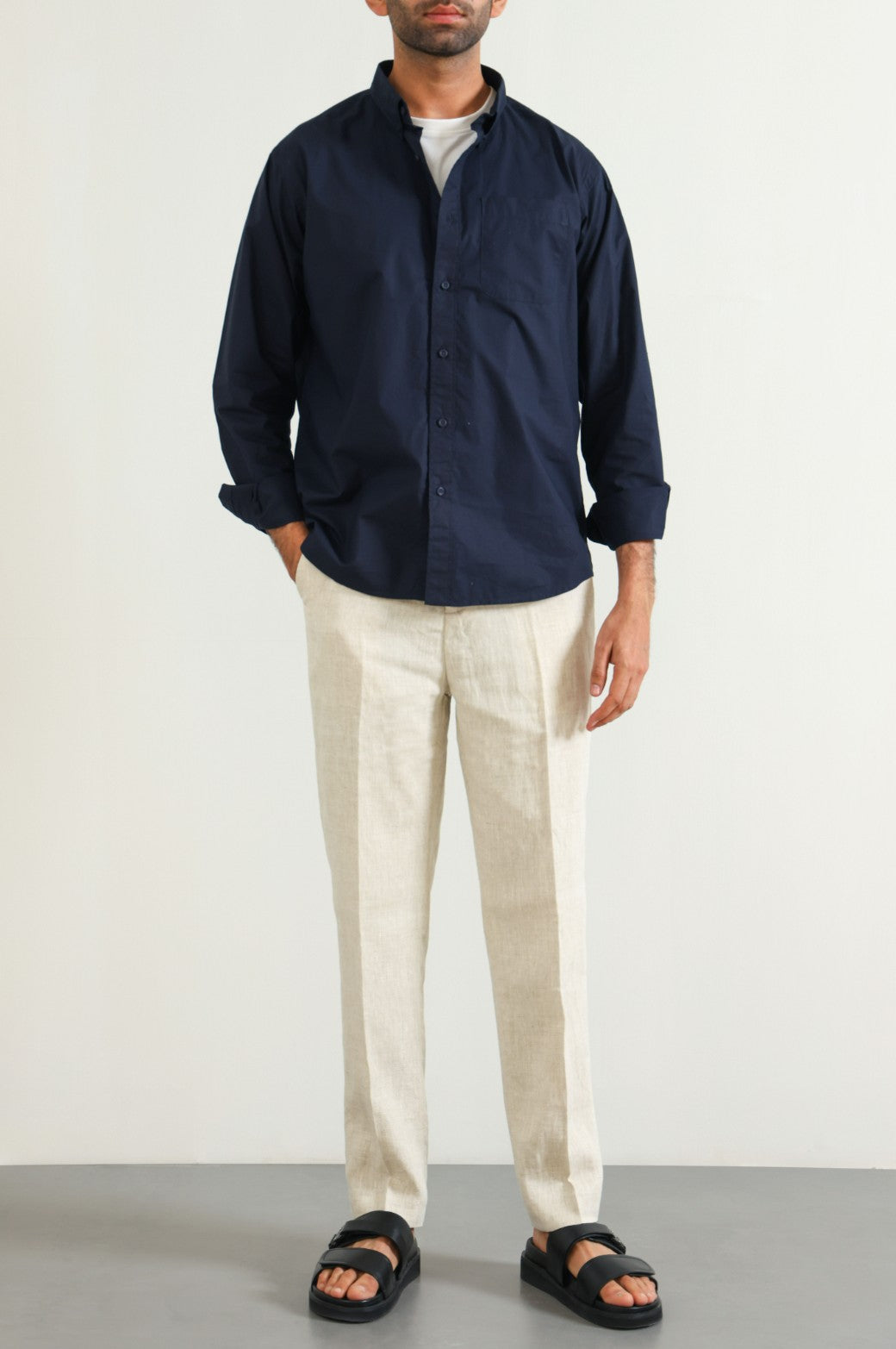 POPLIN POCKET SHIRT