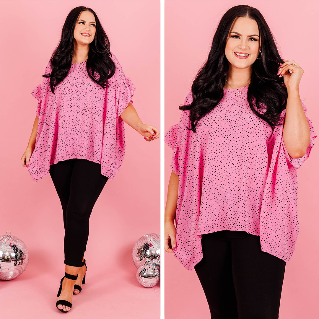 Pulling Away Top. Lilac