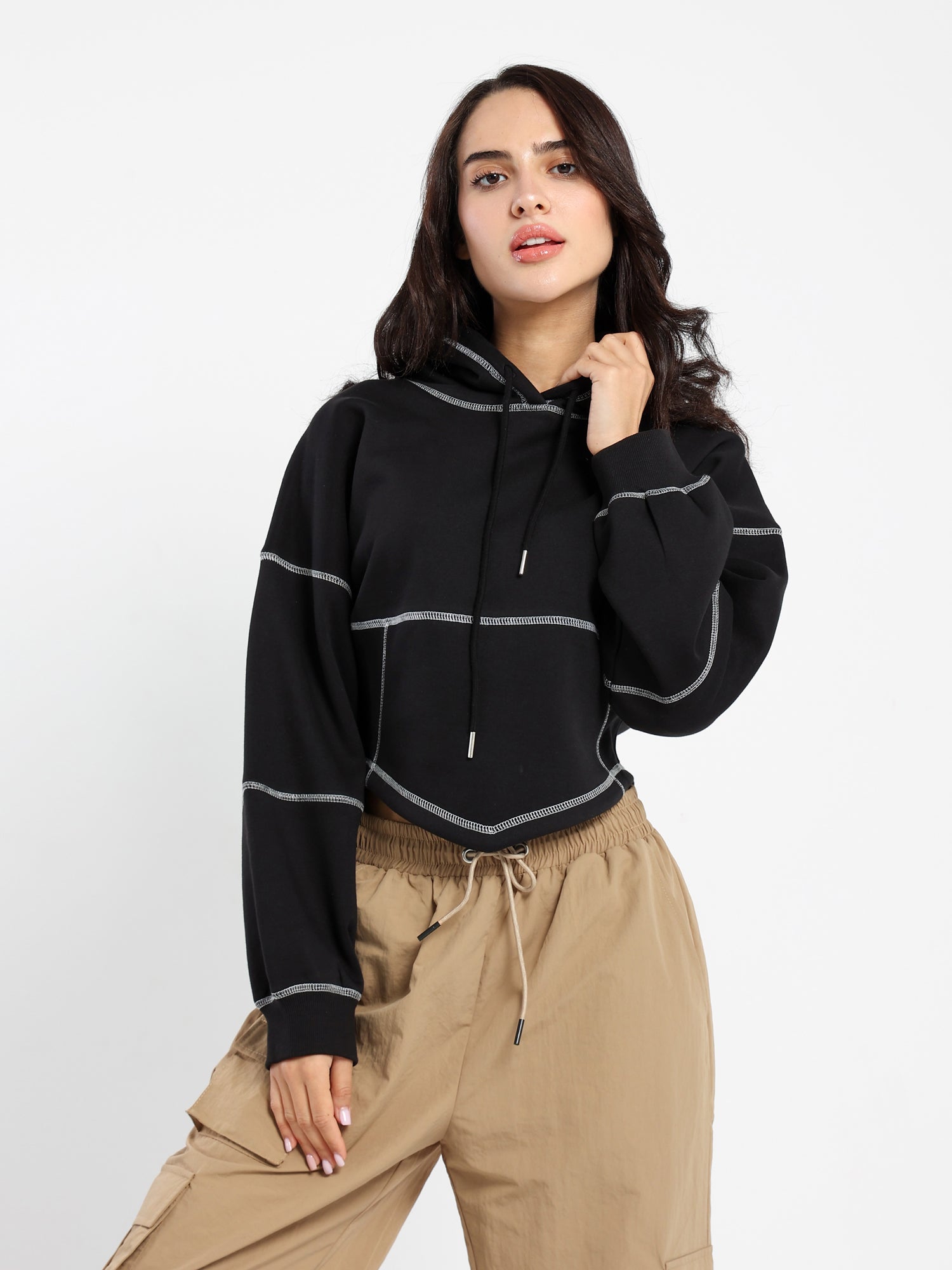 Color Block Hoodie