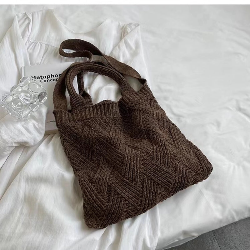 New Knitted Bag Special Bag Vintage Women's Bag Crossbody Bag Woven Bag Handbag Tote Bag Trendy