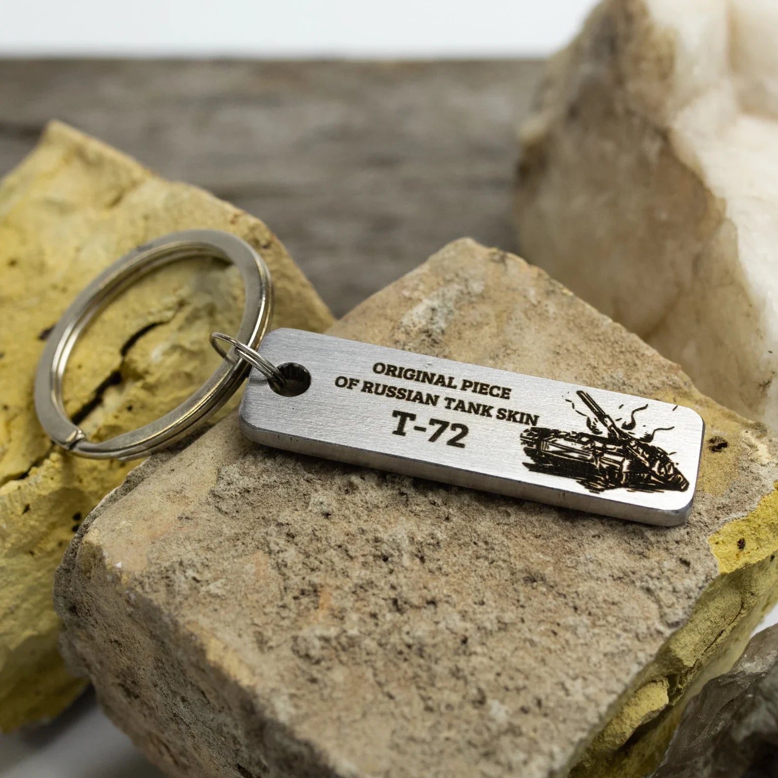 tank keychain