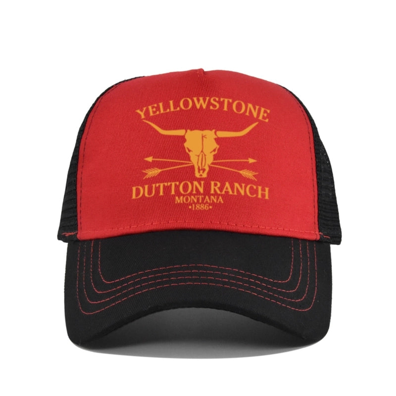 Unisex Minimalist Letter Color Block Solid Color Curved Eaves Baseball Cap