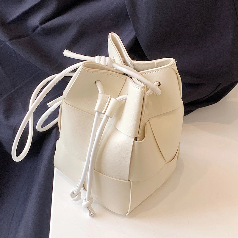 Women's Small All Seasons Pu Leather Streetwear Bucket Bag