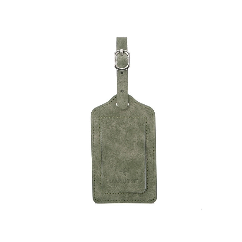 Fashion Pu Leather Solid Color Boarding Pass Holder