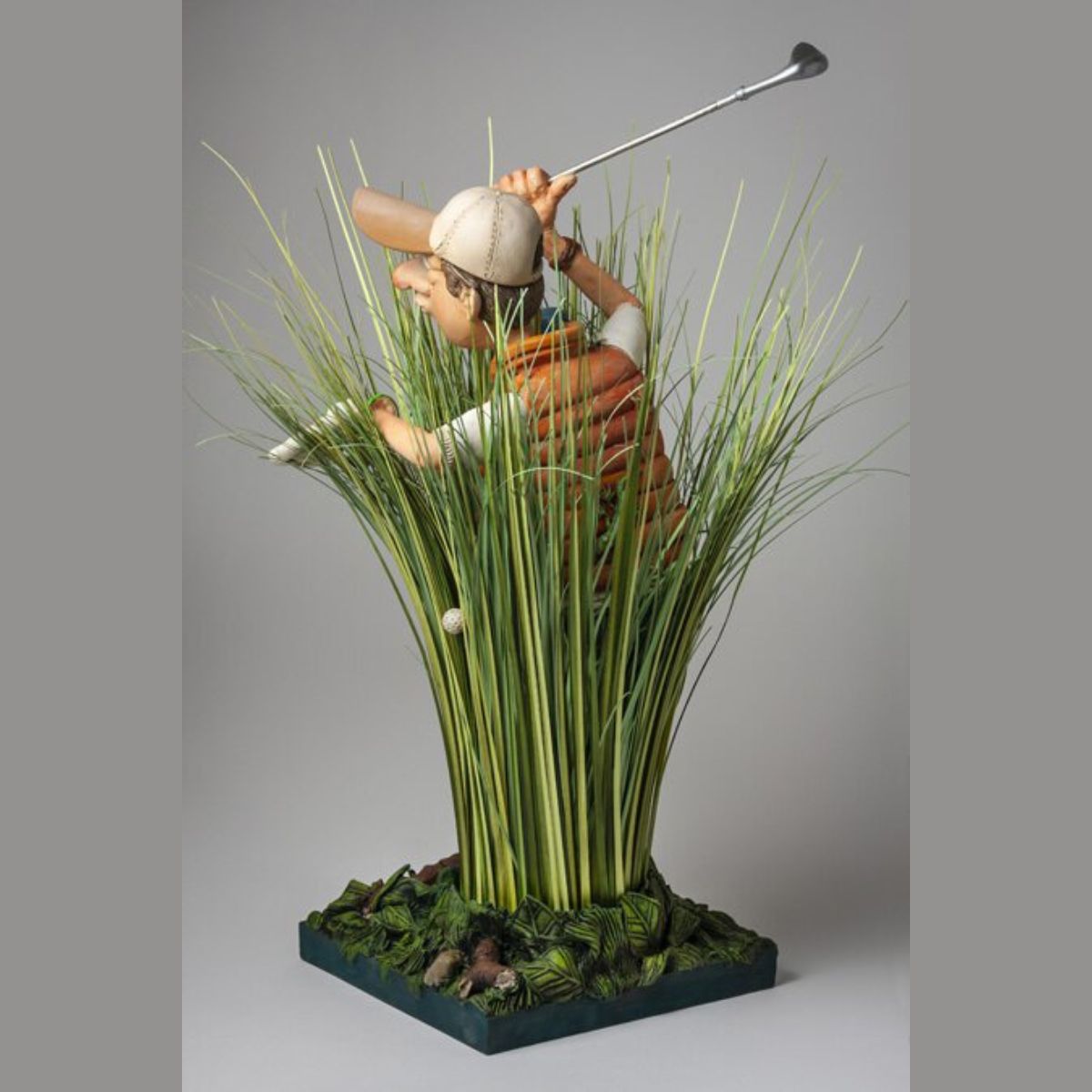 The Golfer In The Rough