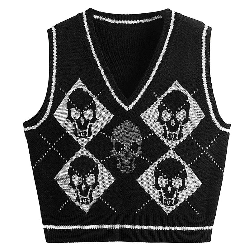 Gothic Skull Vest