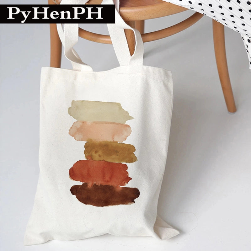Women's Small Canvas Color Block Vintage Style Classic Style Square Open Shoulder Bag