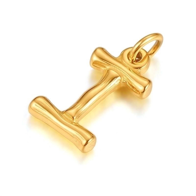 Fashion Letter 201 Stainless Steel 18K Gold Plated Polishing Plating Stainless Steel Necklaces