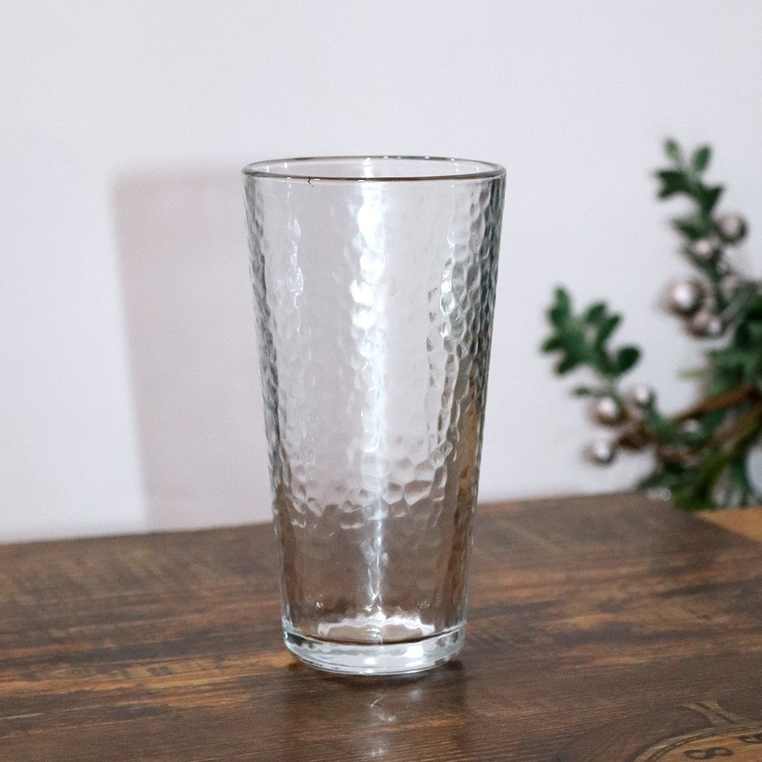 Bohemia White Tall Glass Cups 325ml (6pcs)