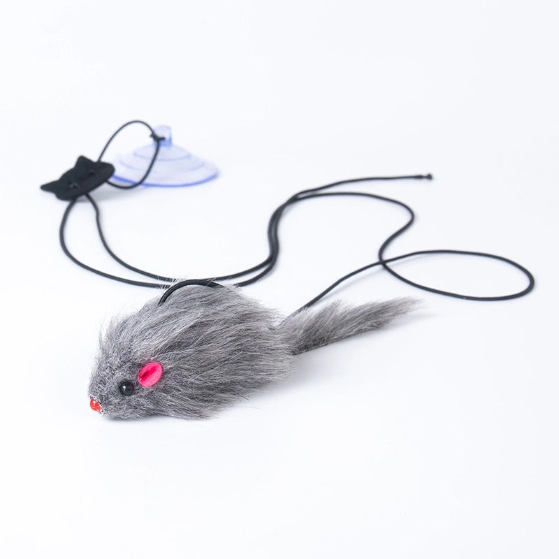 Cat Toy Hanging Door Pet Cat Felt Toy Retractable Catnip Hanging Cat Toy