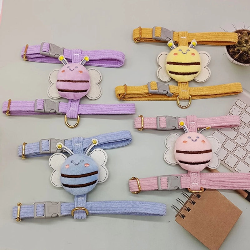 Pet Traction Rope I-shaped Cat Traction Rope Bee-shaped Rabbit Dog Rope Cat Rope Anti-break