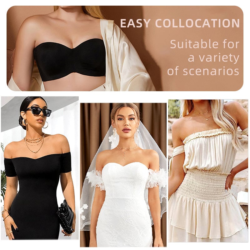 ⏰LAST DAY BUY 1 GET 1 FREE ⏰Non-Slip Multi-Way Strapless Bra