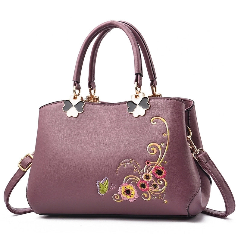 Women's Medium All Seasons Pu Leather Basic Handbag