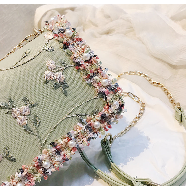 Fashion Flower Crossbody Bag Shoulder Bag KF30266