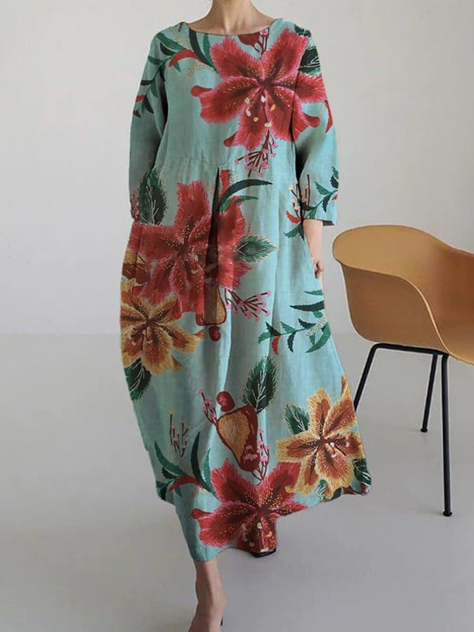 Women's Casual Printed Dress