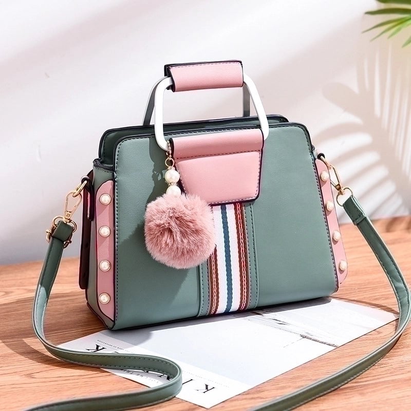 Women's Medium All Seasons Pu Leather Vintage Style Handbag