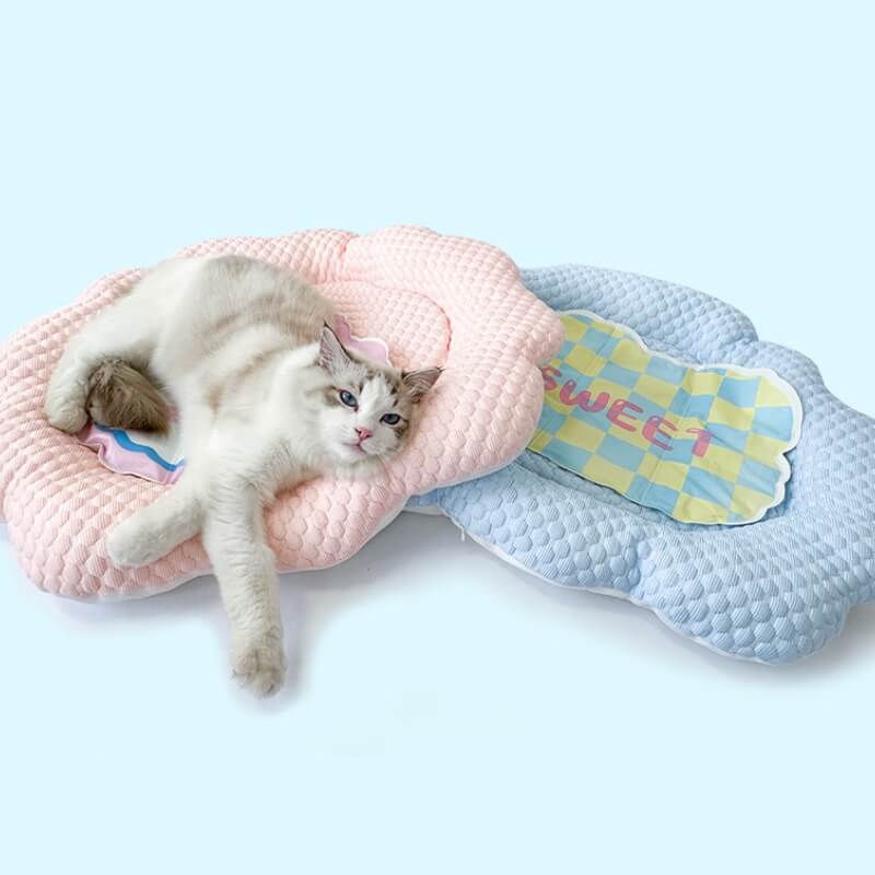 Ice Cream Cloud Cool Feeling Cat Bed