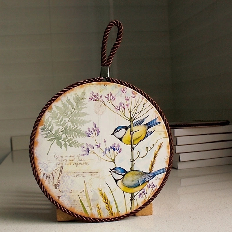 Casual Vacation Flower Ceramic Placemat 1 Piece