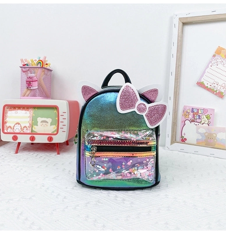 Waterproof Bow Knot Street Kids Backpack
