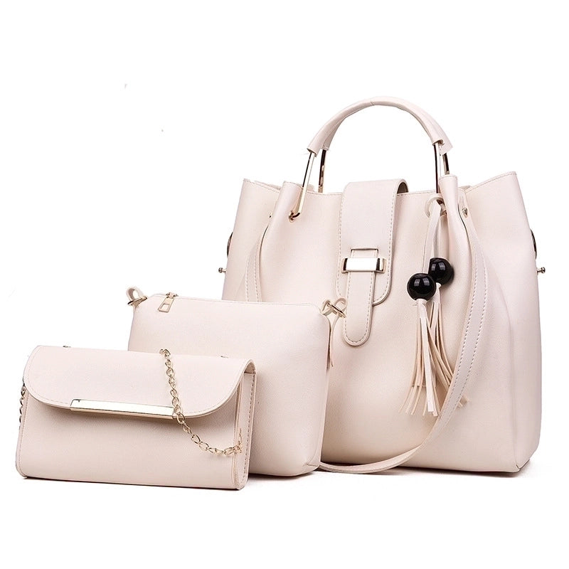 Women's Large Summer Pu Leather Fashion Bag Sets