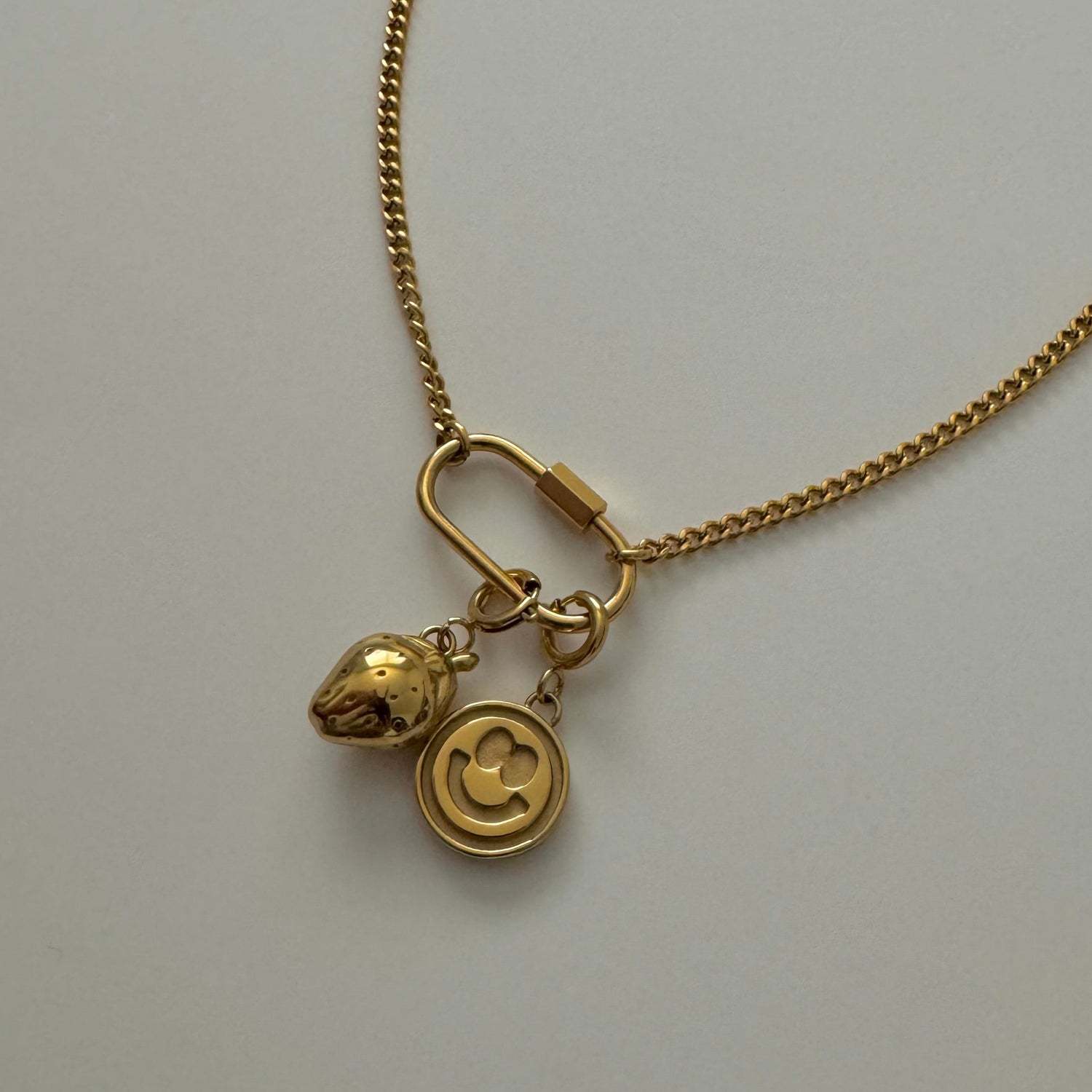Conch Stainless Steel Electroplating Necklaces