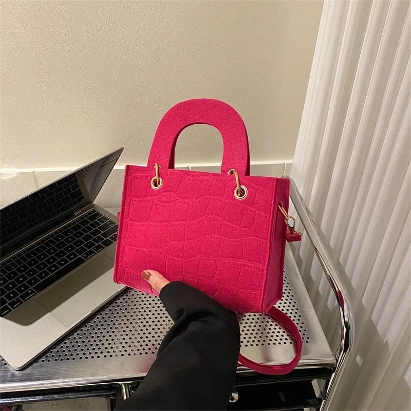 Women's Autumn Canvas Streetwear Handbag