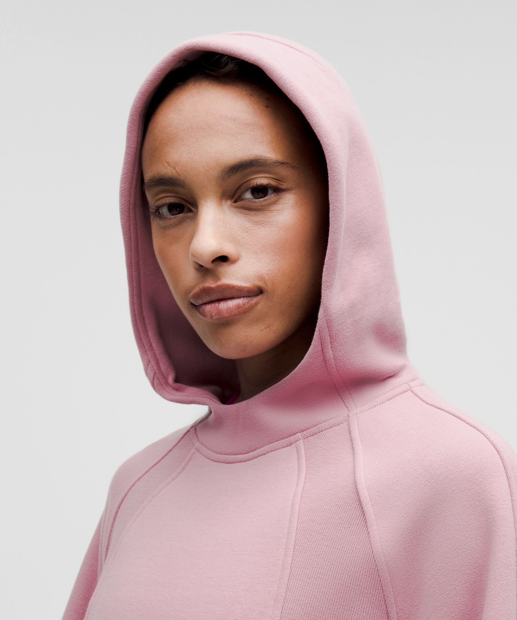 Scuba Oversized Side-Slit Hoodie