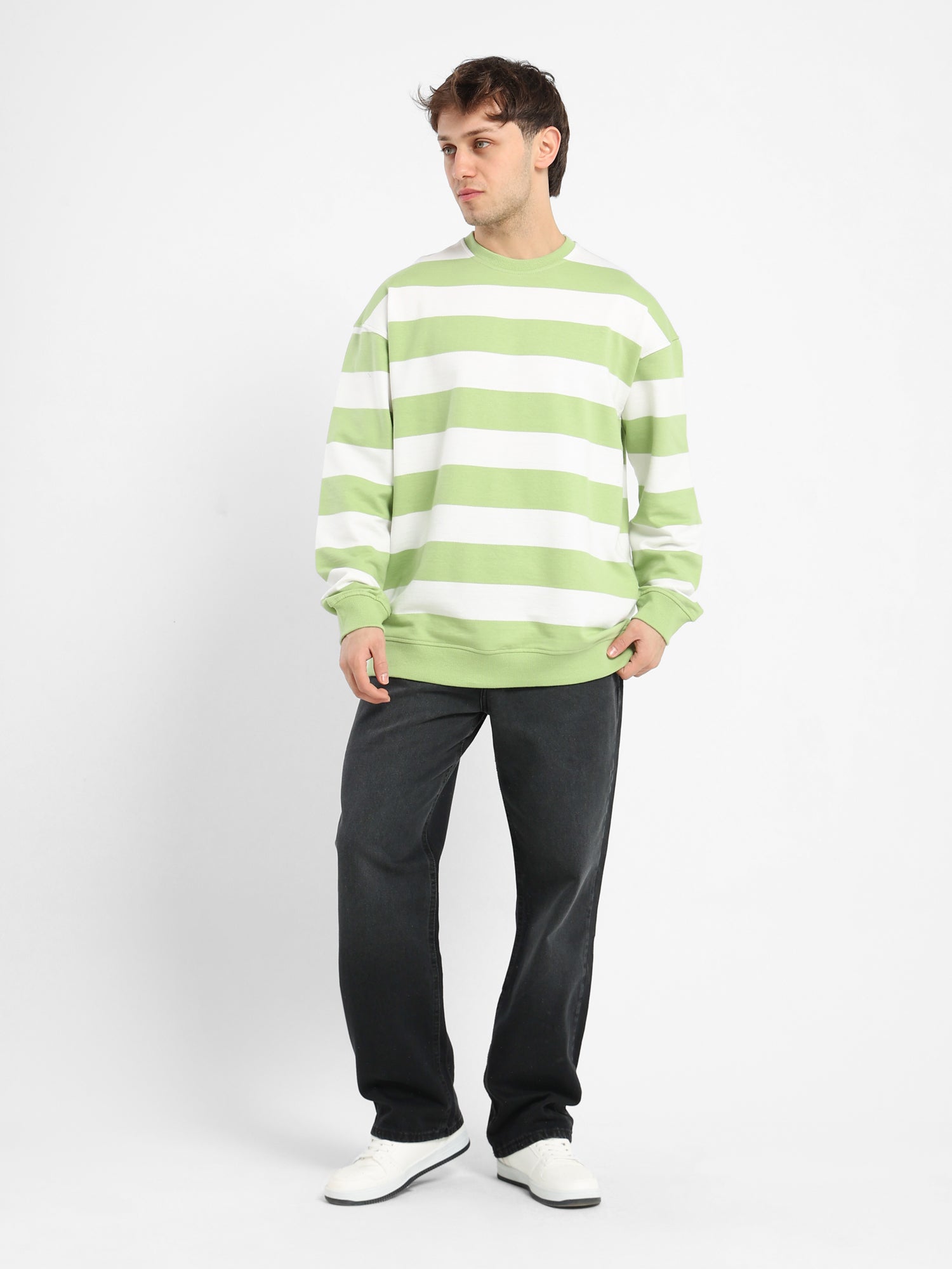 Casual Short-Sleeve Sweatshirt